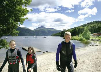 Loch Lomond Holiday Park, Argyll,,Scotland