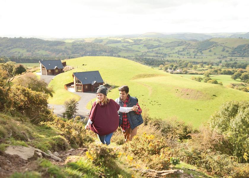 Slate House Lodges, Llandinam,,Wales