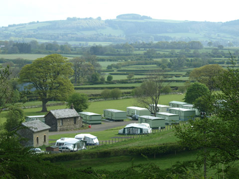 The Old Station Caravan Park, New Radnor,,Wales